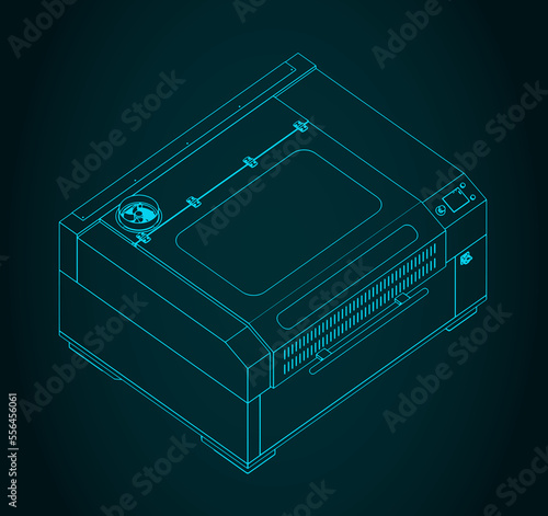 Industrial laser cutter