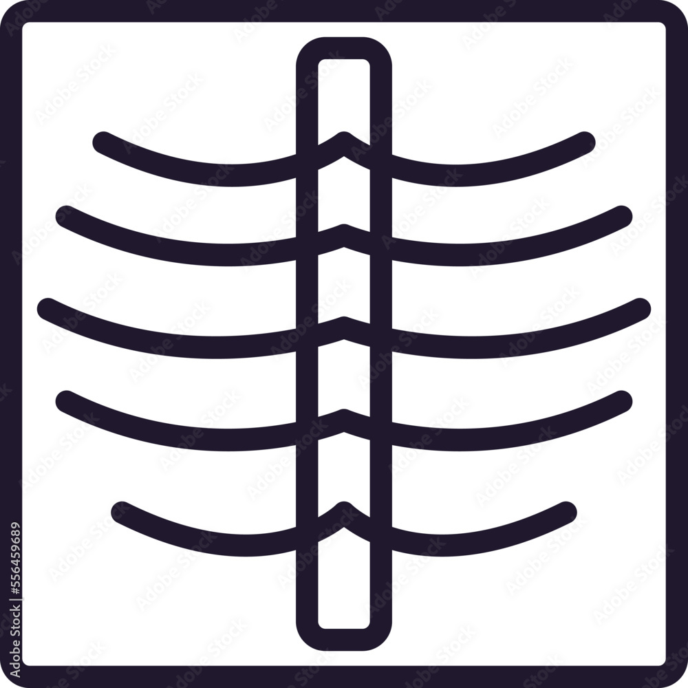 Health symbol. Vector sign for web sites, adverts, UI, internet shops and stores. Editable stroke. Vector line icon of x-ray Health symbol. Vector sign for web sites, adverts, UI, internet shops and stores. Editable stroke. Vector line icon of x-ray