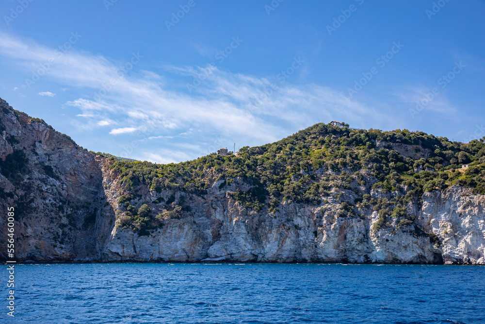 Coastline On Skopelos island, Greece