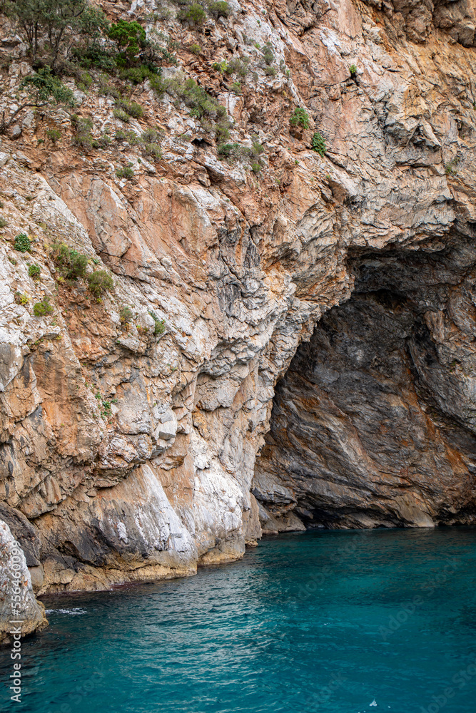 Coastline On Skopelos island, Greece