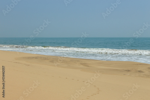 Rough waves of the Atlantic Ocean ,Walvis Bay. Swakopmund, Namibia.