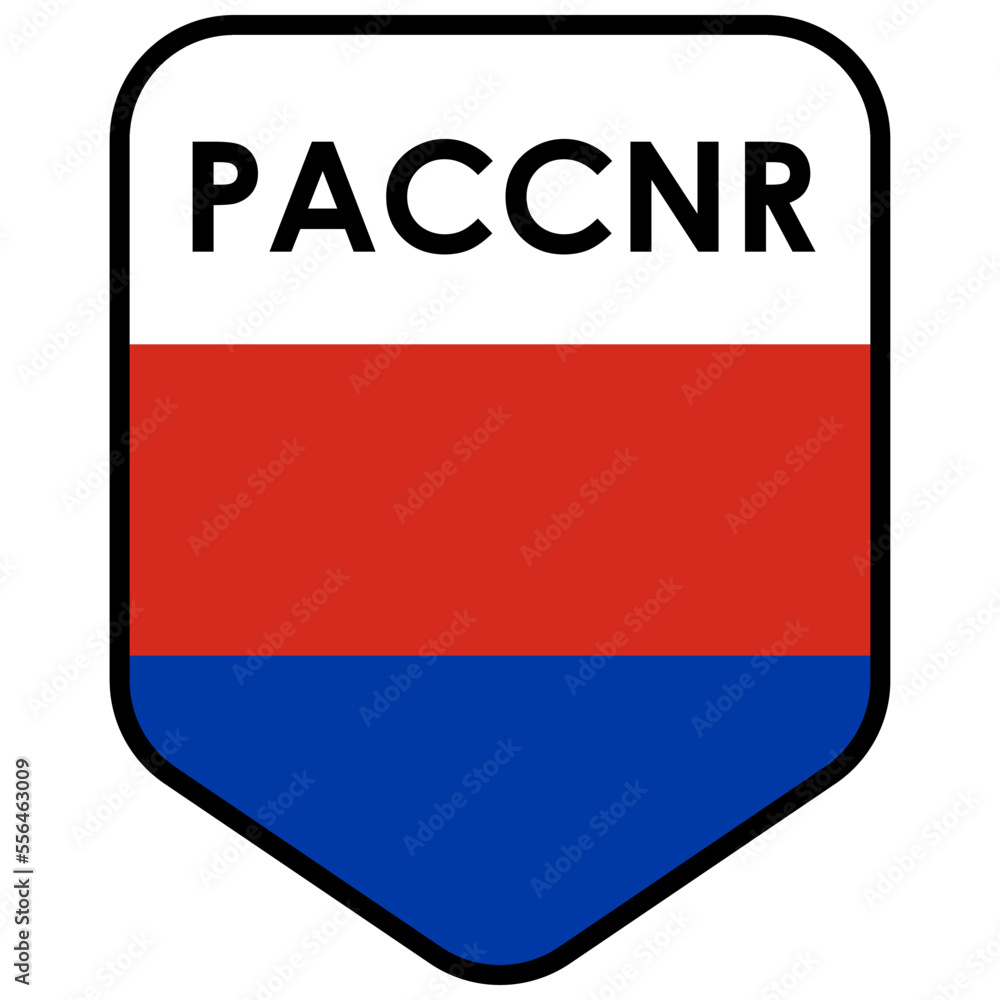 PACCNR word based on wrong from RUSSIA with wrong colors russian flag PACCNR word based on wrong from RUSSIA with wrong colors russian flag