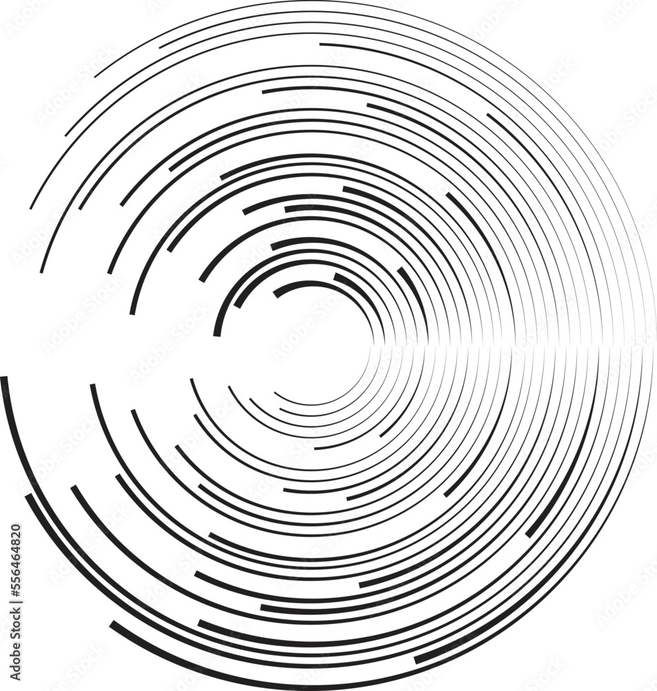 Lines in Circle Form . Spiral Vector Illustration .Technology round Logo . Design element . Abstract Geometric shape .
Lines in Circle Form . Spiral Vector Illustration .Technology round Logo . Design element . Abstract Geometric shape .