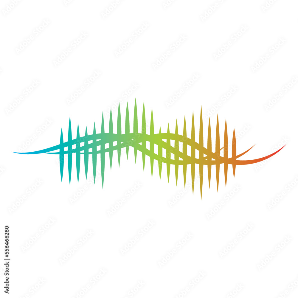 Naklejka premium aurora logo design icon illustration vector template