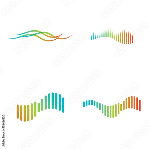 aurora logo design icon illustration vector template