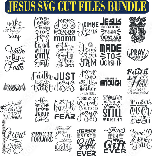 Jesus Quotes SVG Bundle 