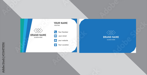 Modern,Busuness Card,Creative and Clean Business Card Business Card,Template,Vector illustration, Modern geometric,Name Card,Cean template,Vector design photo