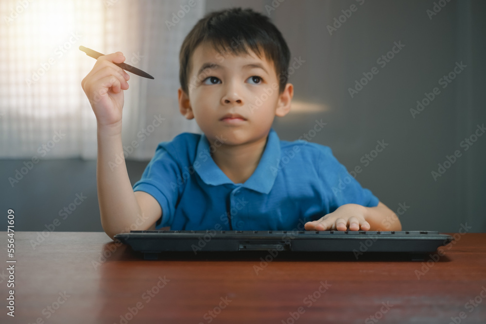 Searching Browsing Internet Data Information mouse and computer keyboard. man's hands are using a computer keyboard to Searching for information. Using Search Console with your website.
