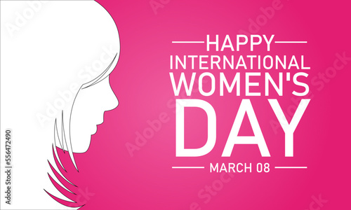 International Women's Day is celebrated on the 8th of March annually around the world. It is a focal point in the movement for women's rights. Vector illustration design.