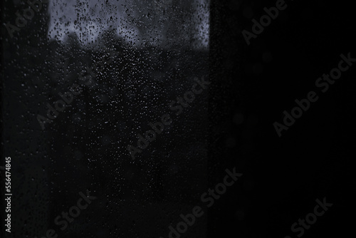 background with rain