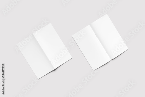 DL BIFOLD BROCHURE BLANK MOCKUP