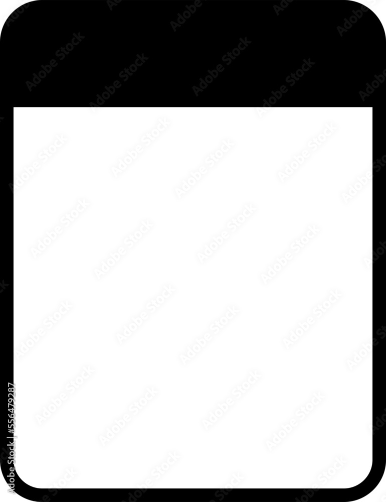 Cartoon Notepad Silhouette Vector Cartoon Notepad Silhouette Vector