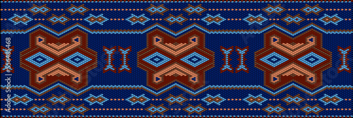   Pattern  ornament   tracery  mosaic ethnic  folk  national  geometric  for fabric  interior  ceramic  furniture in the Latin American style.