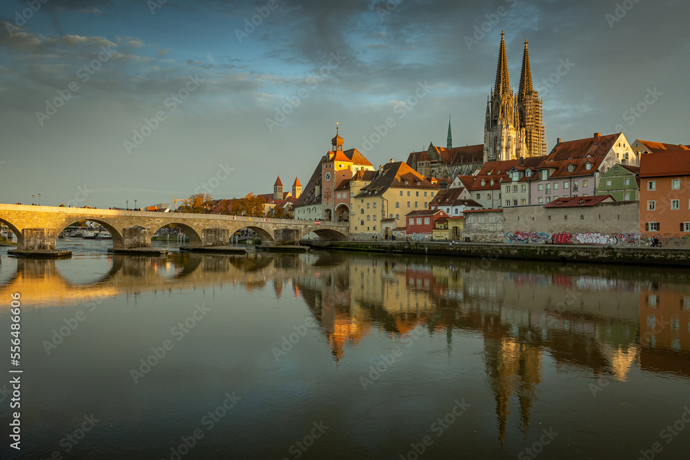 Regensburg am Abend