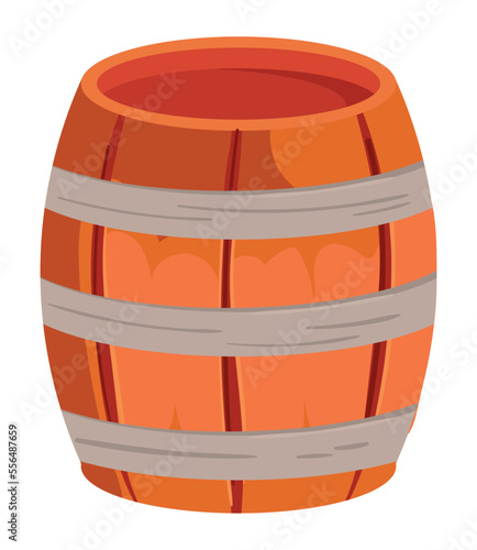 wooden barrel icon
