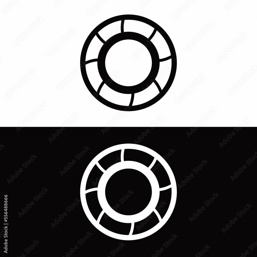 Circle vector logo template design . icon logo . silhouette logo Circle vector logo template design . icon logo . silhouette logo