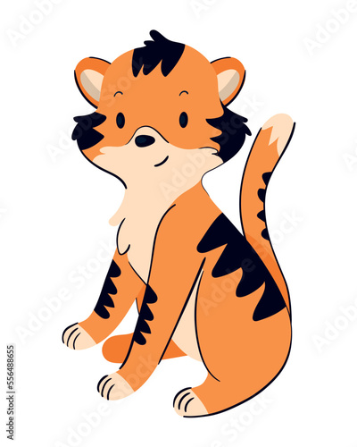 cute tiger animal