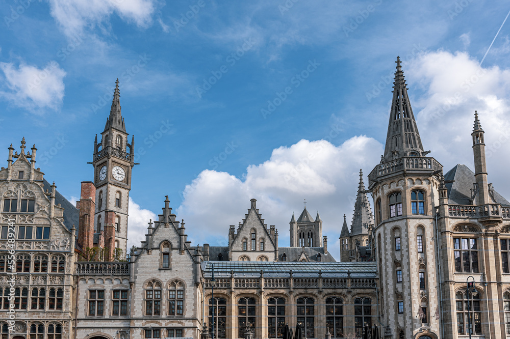 house fronts in gent