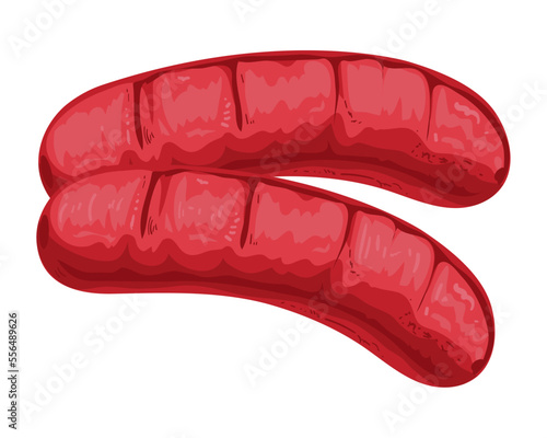 meat sausages icon