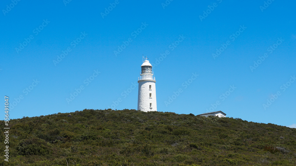 Lighthouse into the Forest in Tasmania Australia