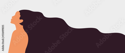Woman portrait for avatar. Collection of user profiles. Half body woman icon. Colorful flat vector illustration.
