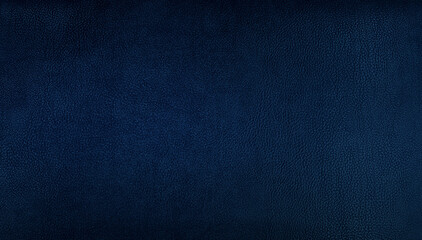 dark blue genuine leather texture background for vintage, classic concept. blue background for decorations and textures. dark blue, navy color leather skin natural with design lines pattern.