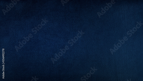 Fotografie, Obraz dark blue genuine leather texture background for vintage, classic concept