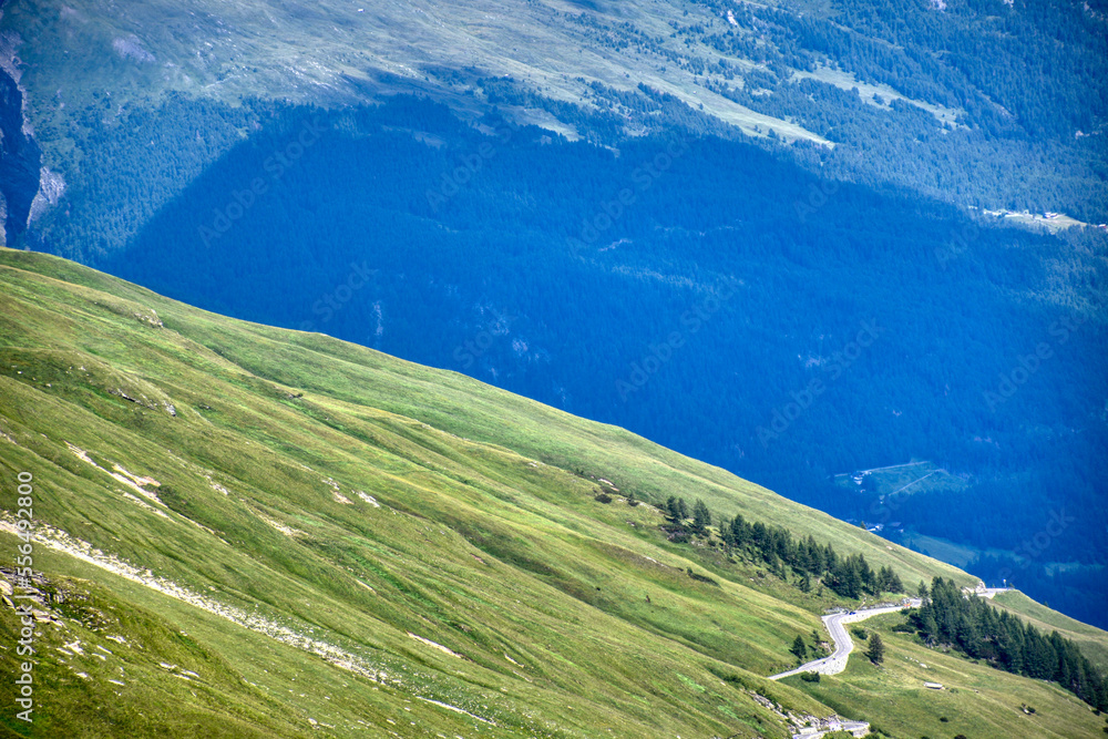 Großglockner Hochalpenstraße Straße Kurve kurvig Glocknerstraße Großglockner Hochalpenstraße Straße Kurve kurvig Glocknerstraße