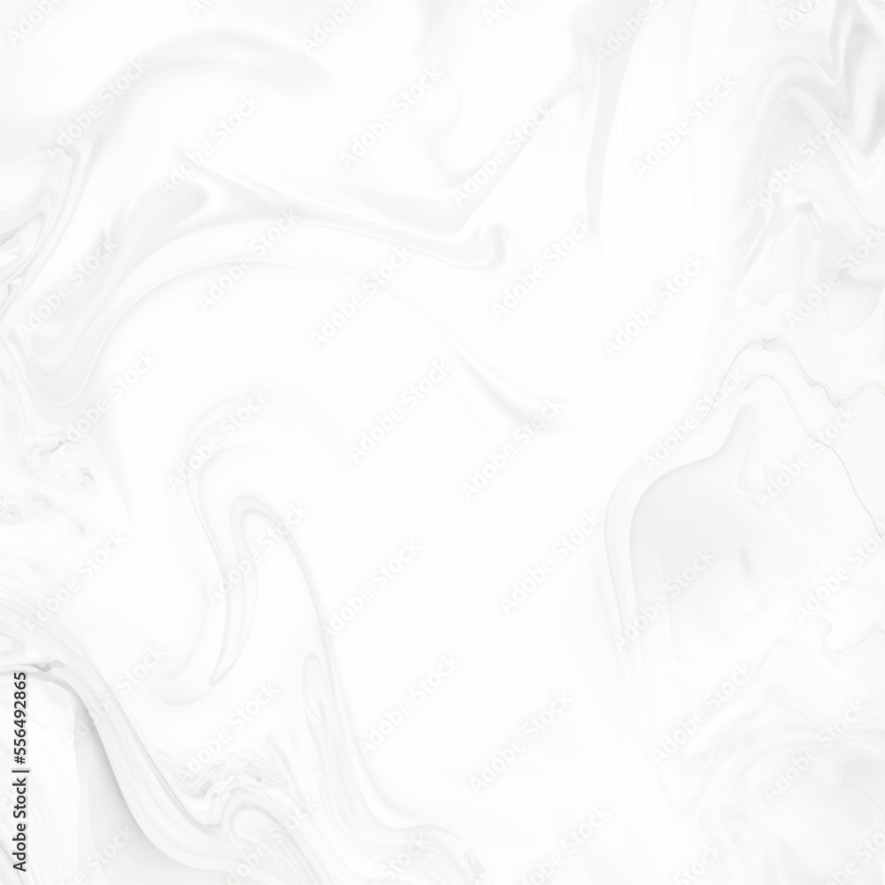 Abstract ink liquid white marble background with brown and gray color ...