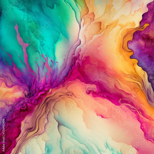 Gold and emerald marble background Vector. Alcohol ink. Style incorporates the swirls of marble or the ripples of agate. Marble Texture Background, High Resolution Colorful Smooth Onyx Marble Stone.