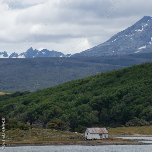 Paisaje de tierra del fuego