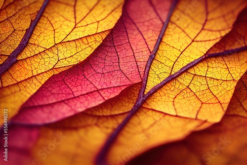 autumn landscape  leaves with dew drops  background