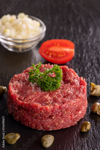 Fotografie steak tartare