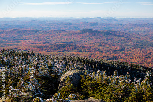 Fall Foliage View - New Hampshire - White Mountains - Mt Garfield