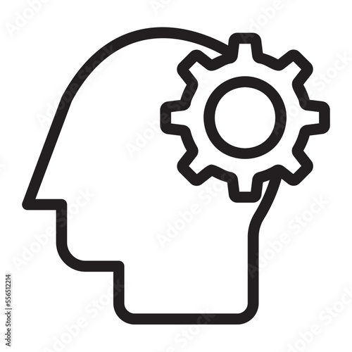 mind line icon