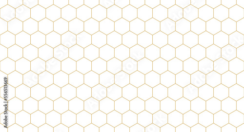 Vector seamless cubic hexagon pattern. Abstract geometric low poly background. Stylish grid texture.