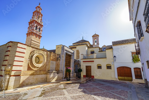Church of San Juan Bautista in the Andalusian tourist town of Ecija, Spain.