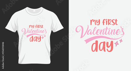 My Frist Valentines Day SVG