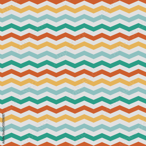 Colorful seamless geometric pattern. Vector colorful geometric abstract background