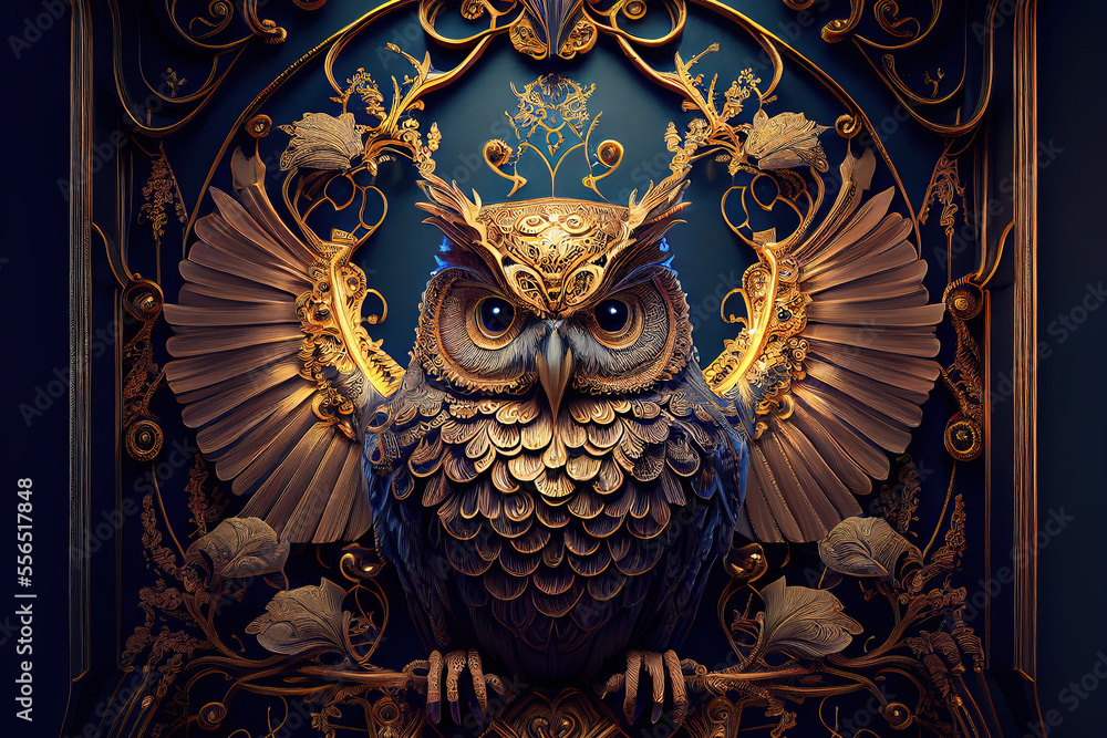 Stylized ornate owl, tree, flowers, carving. sketch art for artist creativity and inspiration. generative AI
Stylized ornate owl, tree, flowers, carving. sketch art for artist creativity and inspiration. generative AI