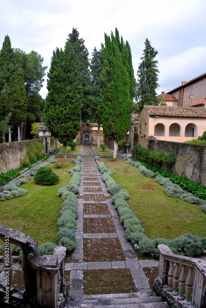 external Courtyard Certosa Di San Lorenzo or Padula Padula Italy