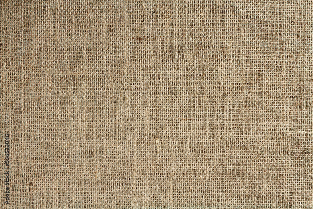 Background - rough sackcloth cloth. Closeup. Macro Background - rough sackcloth cloth. Closeup. Macro