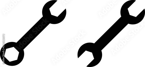 Wrench icon set vector . repair icon . tools icon