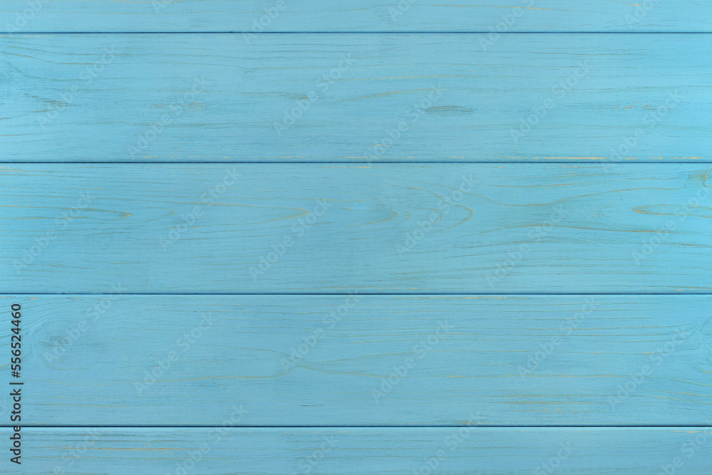 Azure painted wooden boards assembled as background Azure painted wooden boards assembled as background