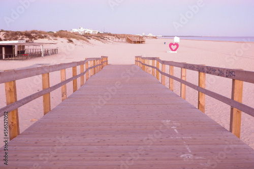 pier in the beach