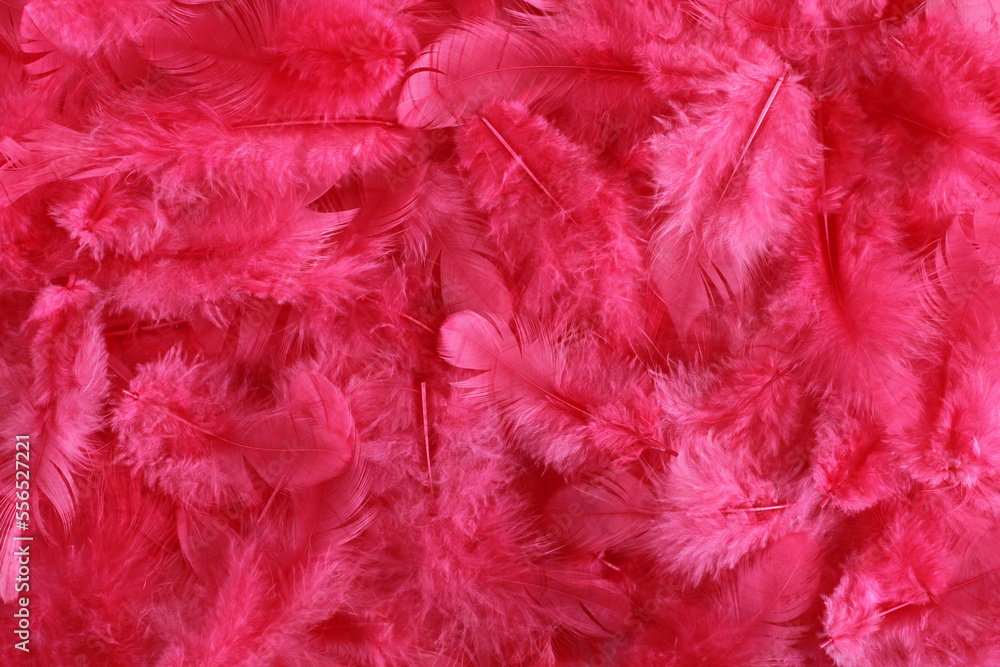 Background - small magenta plumes situated irregularly