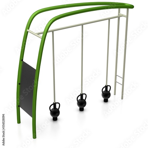 Workout equipment for push-ups and pull-ups