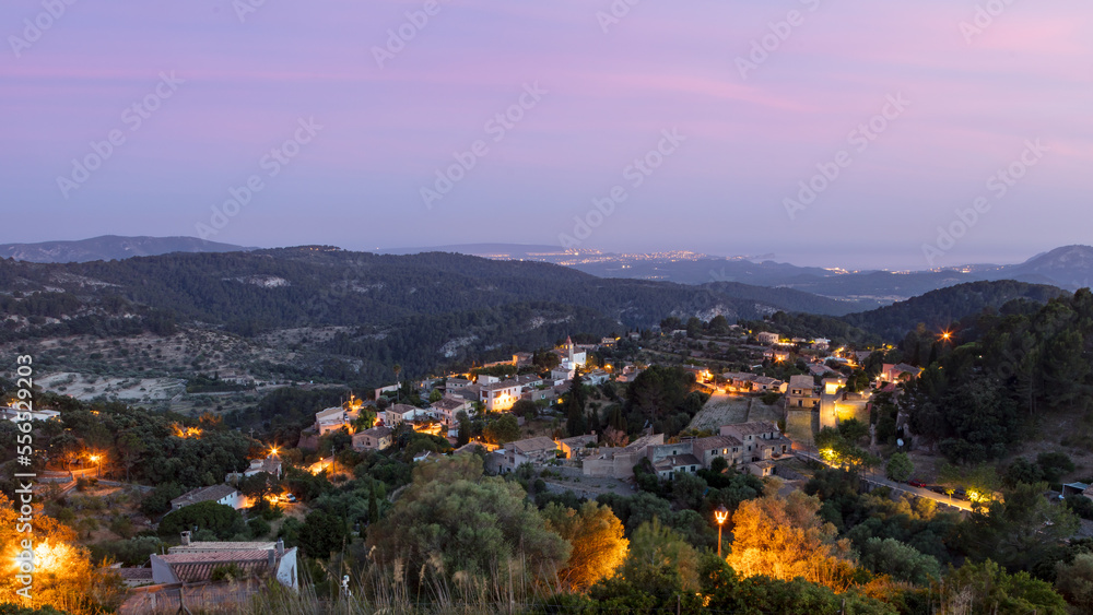 Galilea in the evening, Mallorca, Spain