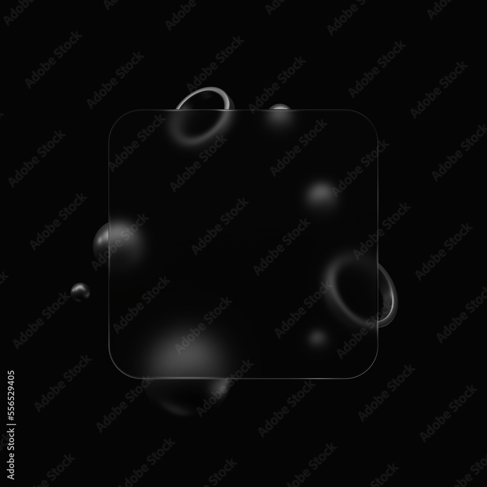3d render Glassy background. modern Glass Morphism style. 3d render Glassy background. modern Glass Morphism style.