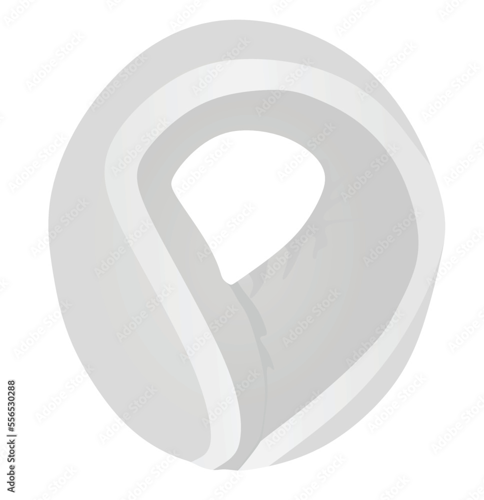 White ears muffs. vector illustration White ears muffs. vector illustration